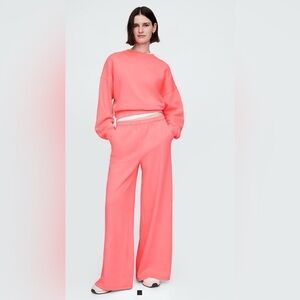 Women's Coral Wide-Leg Super Soft Vintage Sweatpants